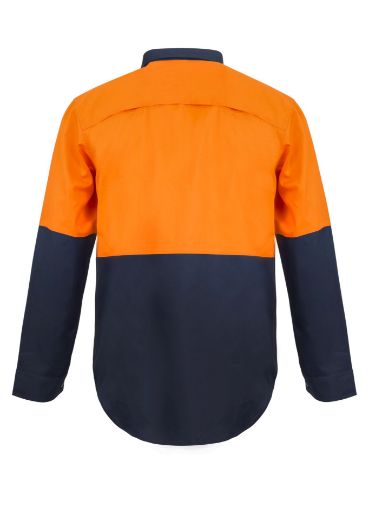 Picture of WorkCraft LIGHTWEIGHT CLOSED FRONT VENTED SHIRT